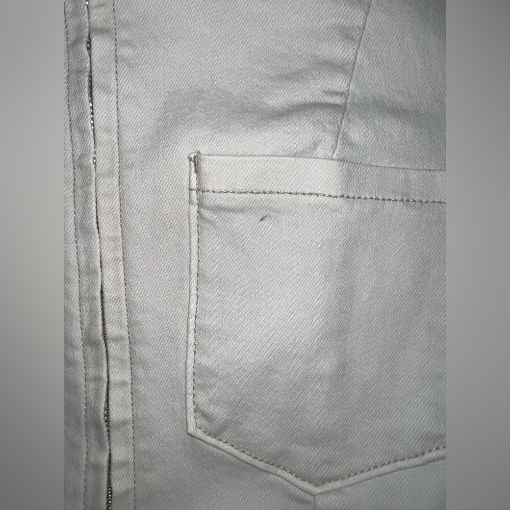 Good American Belted Utility Jumpsuit Bone Size 2 (Fits Small) NWT Wide Leg - Picture 10 of 12